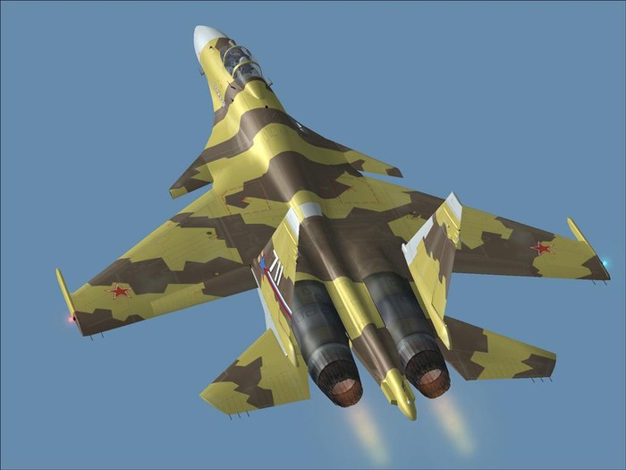 Máy bay chiến đấu Su-37 Nga